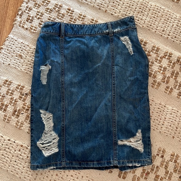 DL1961 Denim Cleo Skirt - Picture 3 of 4